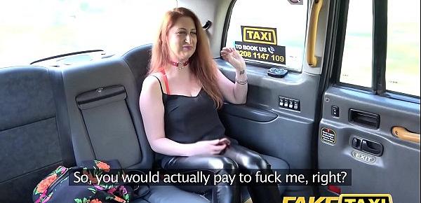  Fake Taxi Curvy big tits with ginger bush pussy wants cock
